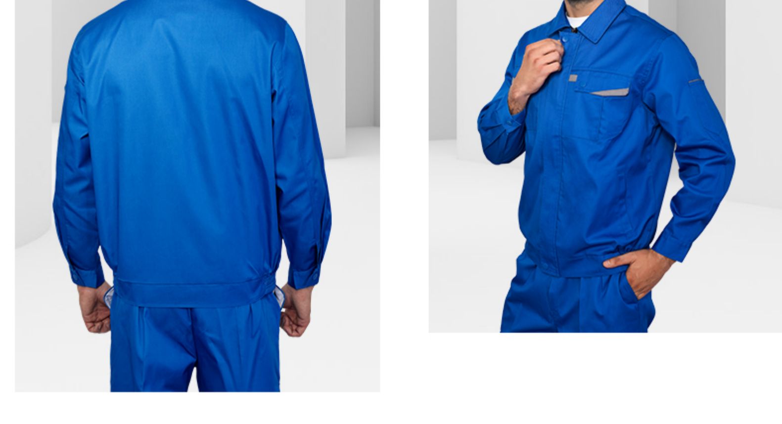 长袖工作服套装男士工地工厂车间加厚耐磨劳保服汽修定制工装(图26)