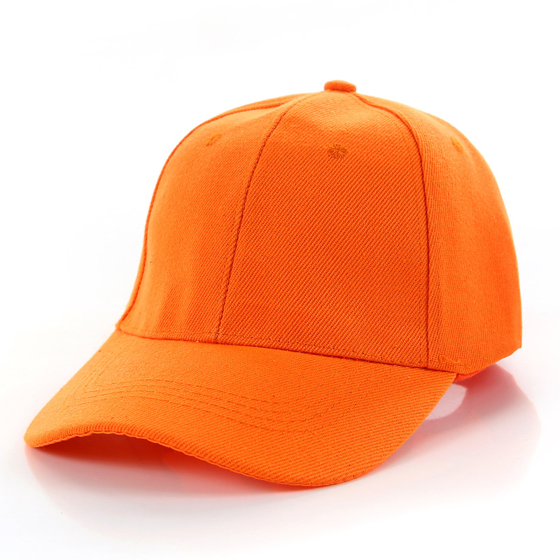 棒球帽定制工厂纯色活动帽定做成人棉质鸭舌帽定做三明治广告帽子(图21)