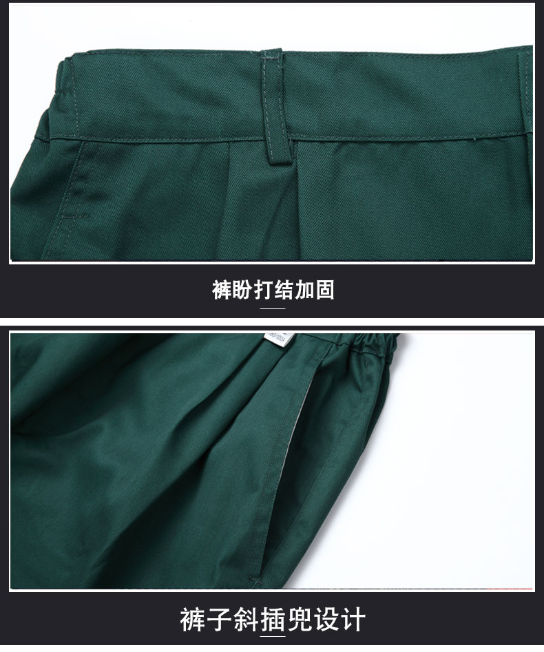 园林绿化工作服套装男士反光条环卫服工程服定制反光条劳保服(图8)