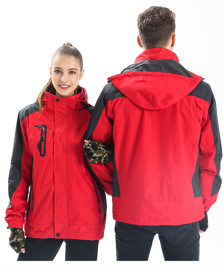冲锋衣定制印logo户外运动登山服三合一两件套男女装秋冬工装外套(图24)