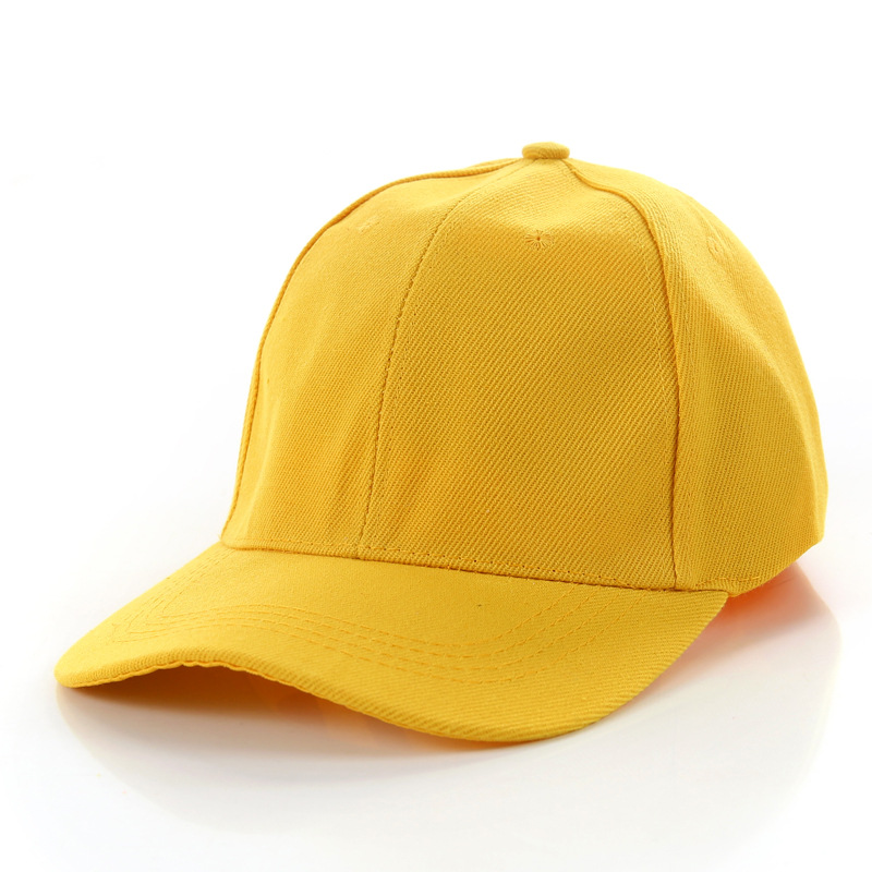 棒球帽定制工厂纯色活动帽定做成人棉质鸭舌帽定做三明治广告帽子(图17)