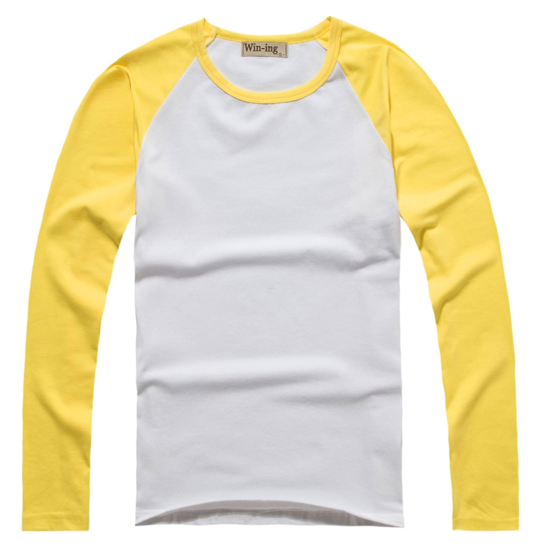 广告衫文化衫长袖圆领空白T恤定做印logo班服厂服团体服定制批发(图9)