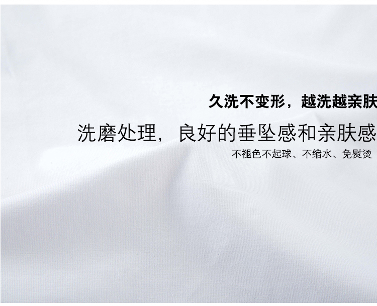 200克精梳棉圆领广告衫 班服 工作服短袖T恤 团体活动文化衫定制(图16)