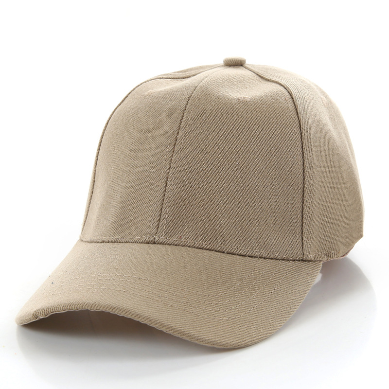 棒球帽定制工厂纯色活动帽定做成人棉质鸭舌帽定做三明治广告帽子(图13)