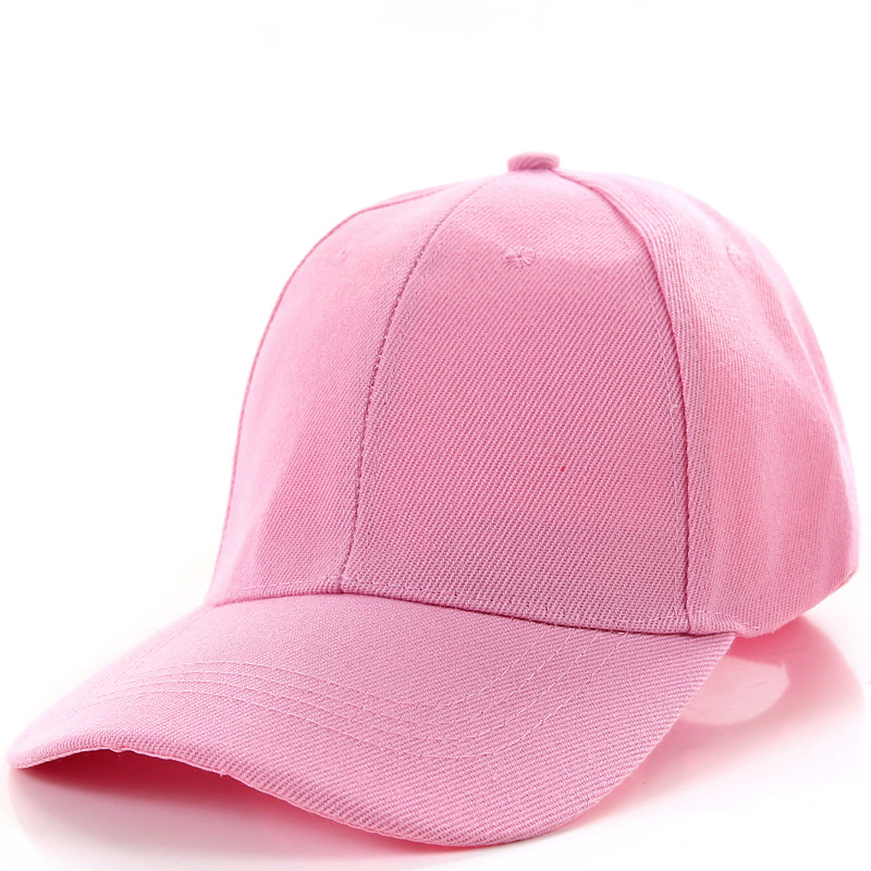 棒球帽定制工厂纯色活动帽定做成人棉质鸭舌帽定做三明治广告帽子(图8)