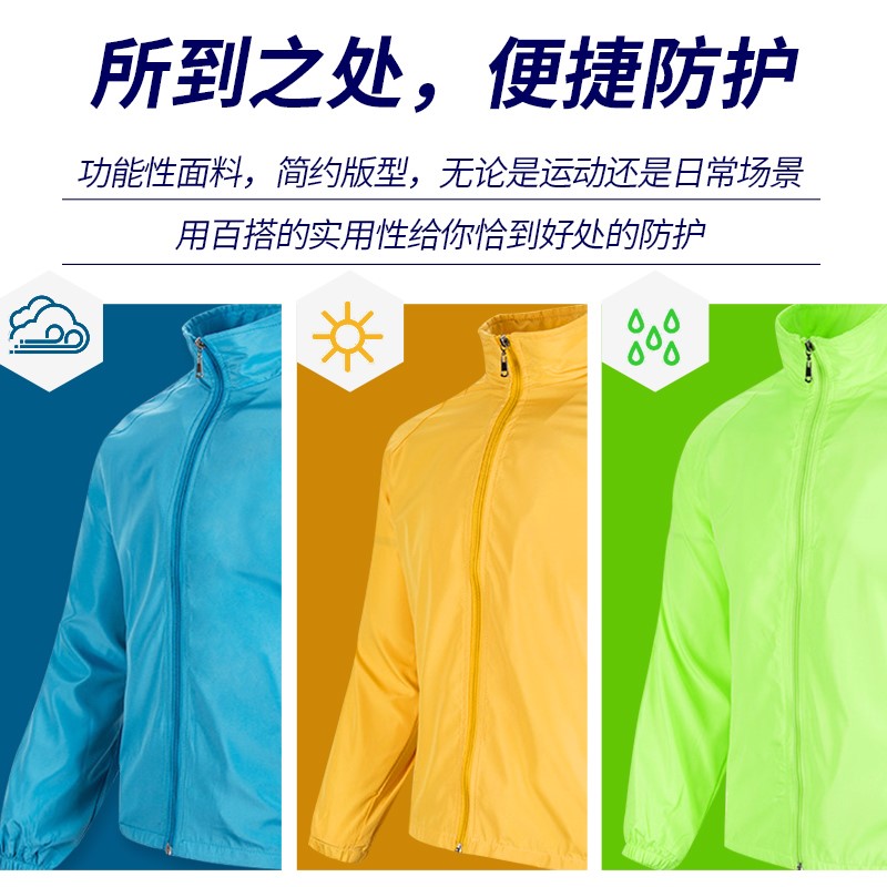春秋广告风衣定制印logo长袖工作装印字服装外套团体活动服宣传服(图3)